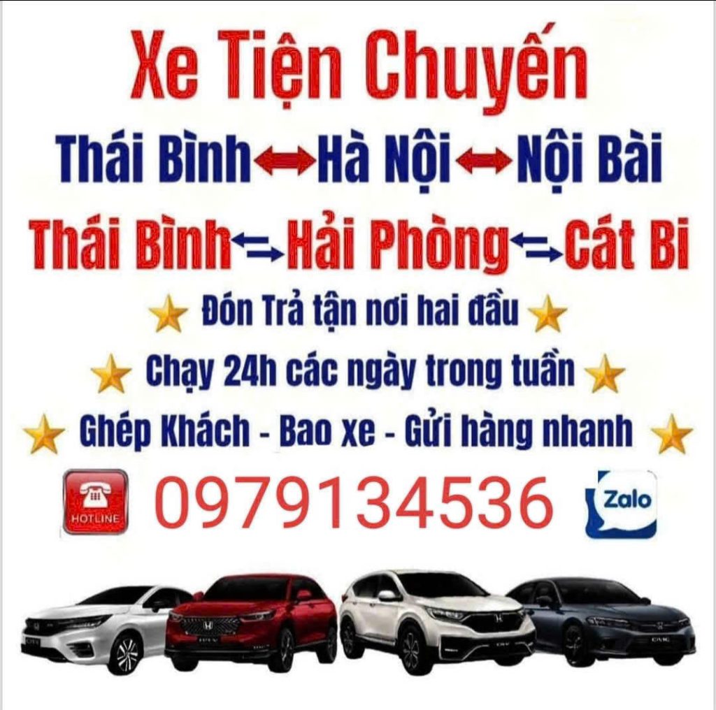 Xe Ghép Thái Bình – Hải Phòng